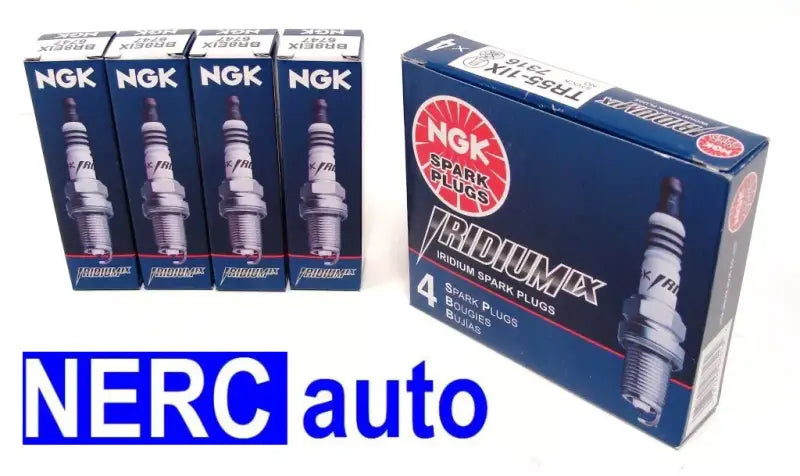 NGK 7300 Tr4Ix Iridium Spark Plug 4-Box Set - NERC Auto