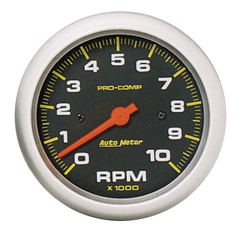 AutoMeter 5161 Autometer 3 3/8in Pro-Comp In-Dash 10000 RPM Tachometer