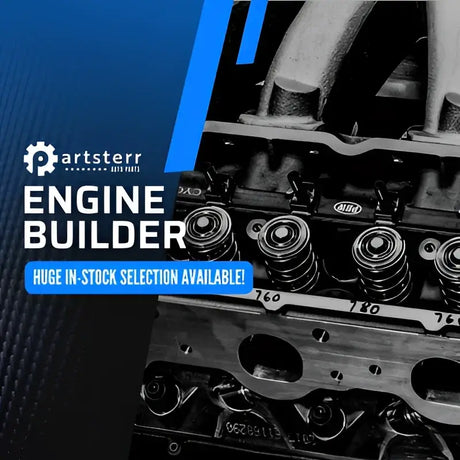 Partsterr Engine Builder Promotion - Huge In-stock Selection Available - Image of Engine Components.