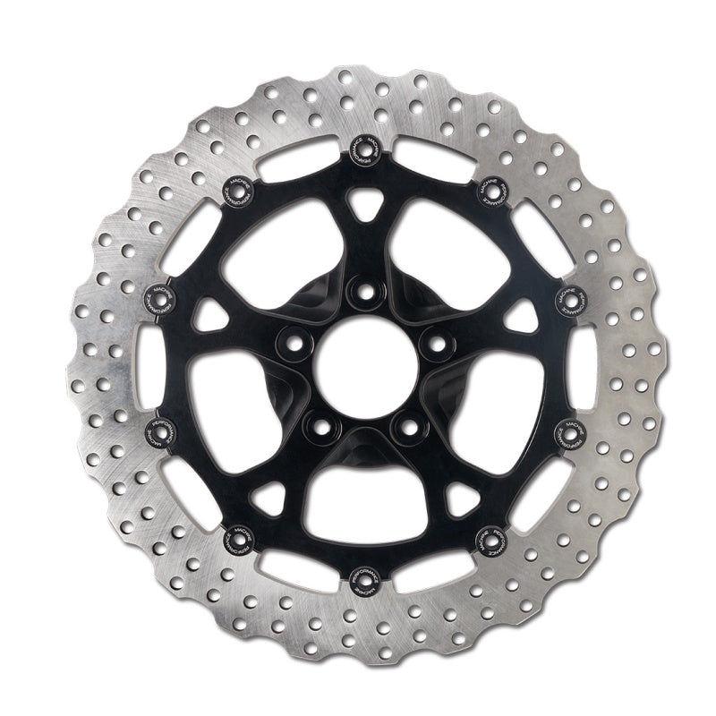 Performance Machine 0133-3059S-B Performance Machine 13 X .20 Dominator Ff Rcelne - Black Ano