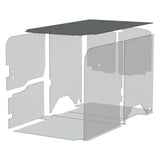 Exploded view of Van interior paneling with Legend Fleet Duratherm ceiling liner