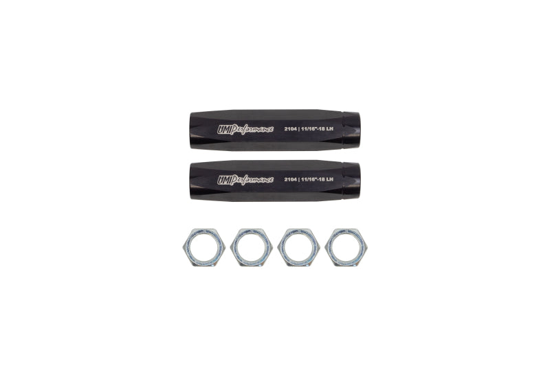 UMI Performance 2104 UMI Performance Tie Rod Adjusters - 11/16in Thread - 2104