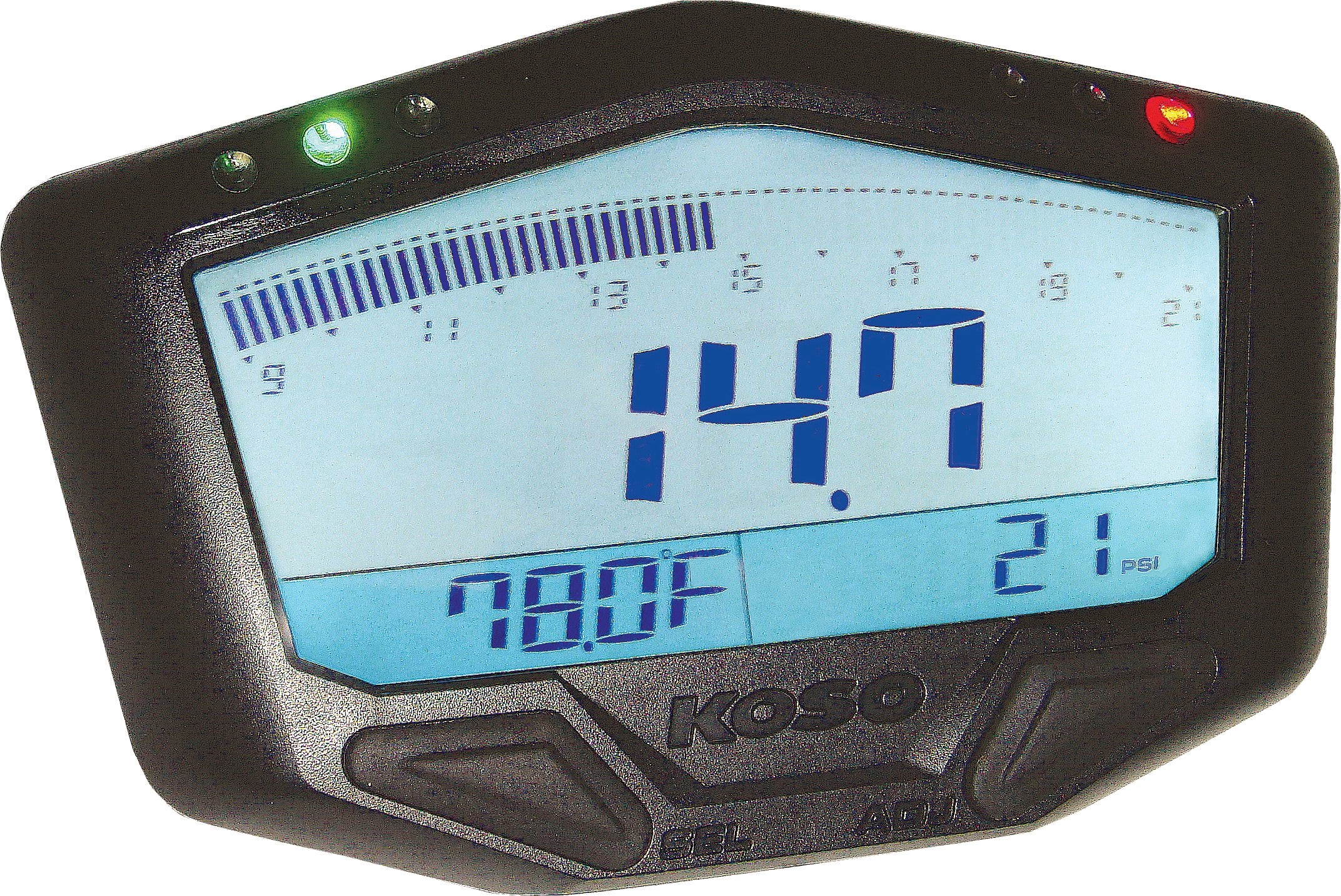 X 2 Boost Gauge W/ Air/Fuel Ratio And Temperature