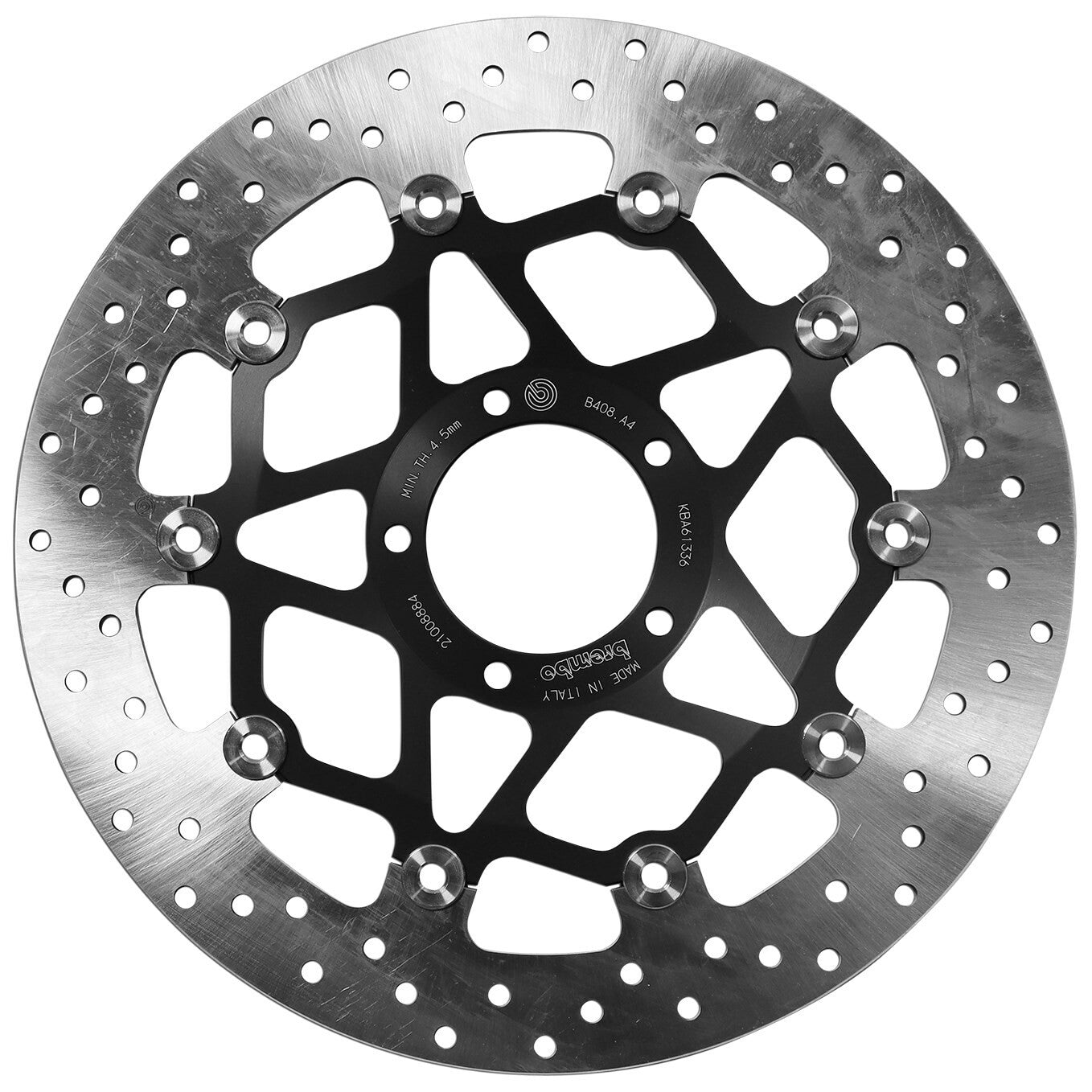 Brembo Front Rotor Floating Brakes 78B408A4 - Serie Oro