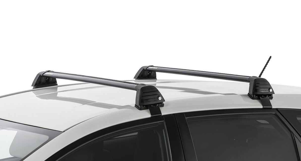 Rhino Rack Vortex Roc25 Flush Black 2 Bar Roof Rack