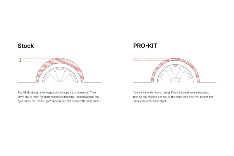 Eibach E10-35-054-04-22 Eibach SUV Pro-Kit for 21-23 Ford Mustang Mach-E GT AWD