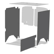 Exploded view of van interior paneling with Legend Fleet Duratherm Wall Liner
