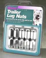 74043 Mcgard Trailer Lug Nuts 1/2X20 Thread 10Pk