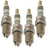 7407 Bosch Spark Plug set, premium ignition for enhanced performance, improved fuel efficiency, and smoother acceleration.