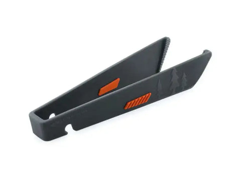 Gray and orange plastic pack tongs from the 74121 G.S.I. Sports Pack Tongs set
