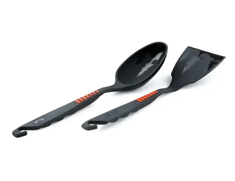 Black pack spoon spatula set from 74130 G.S.I.Sports Pack Spoon/Spatula Set for cooking