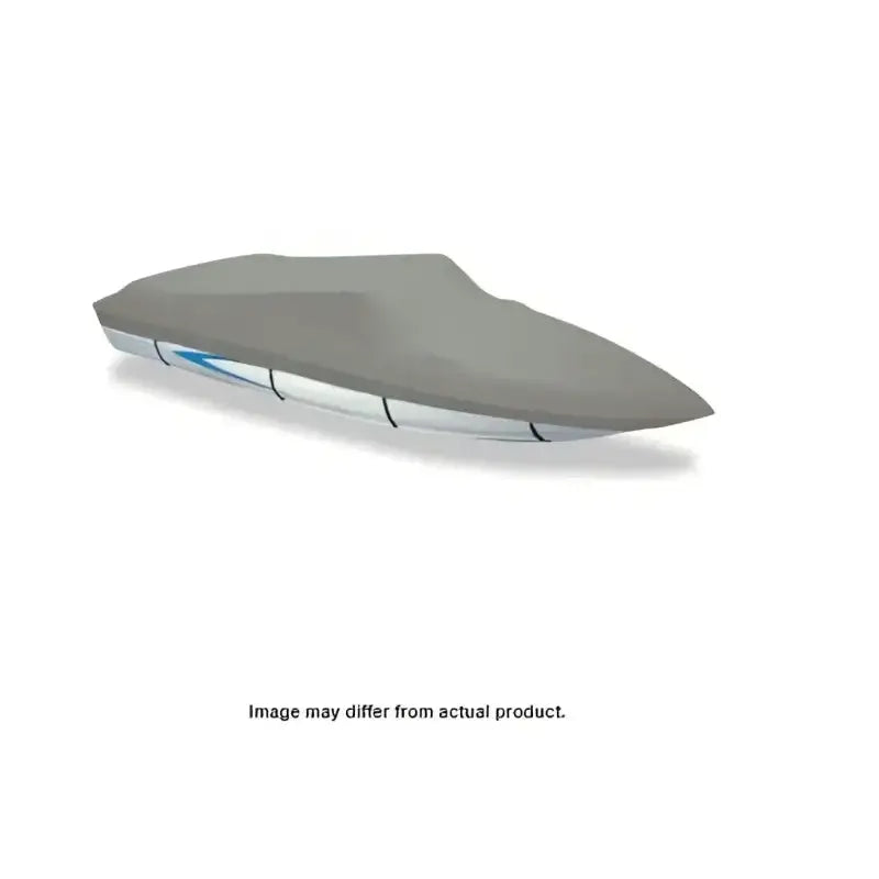 Gray carver boat cover for Carver boat 74201F-10 Oj-14 N O/B