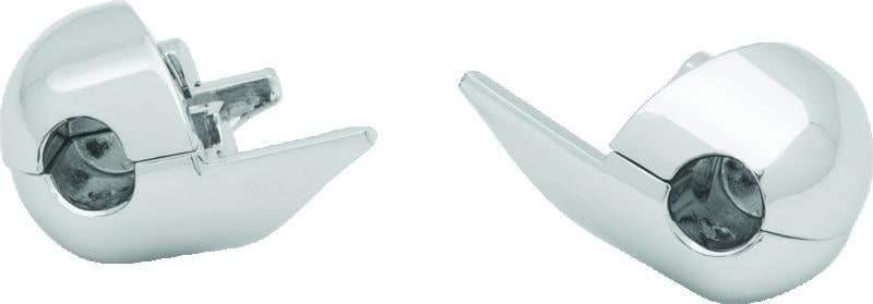 Kuryakyn 2842 Kuryakyn Rear Atto Turn Signal Adapter Chrome - 2842