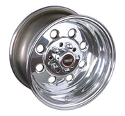 Weld 90-54030 Weld Draglite 15x3.5 / 4x108 & 4x4.5 BP / 1.375in. BS Polished Wheel - Non-Beadlock