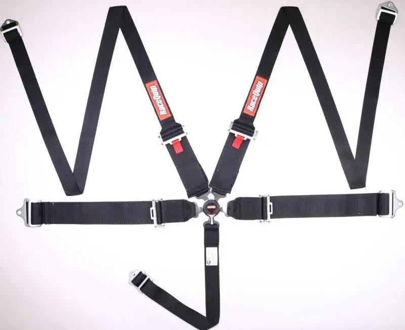 Racequip 745005 RaceQuip Black SFI CAMLOCK 5pt PD Lap HNR Seat Belt