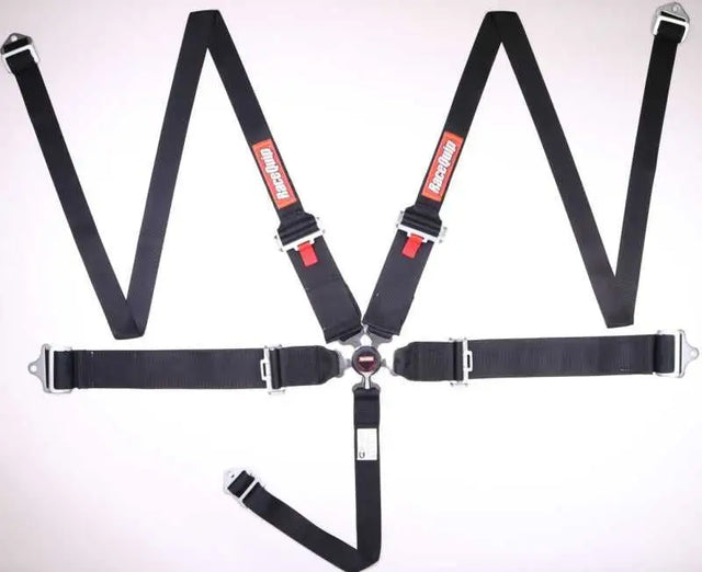 Racequip 745005 RaceQuip Black SFI CAMLOCK 5pt PD Lap HNR Seat Belt