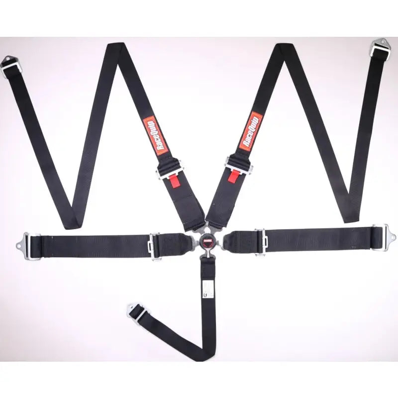 Racequip 745005 745005 RaceQuip Black SFI CAMLOCK 5pt PD Lap HNR Seat Belt