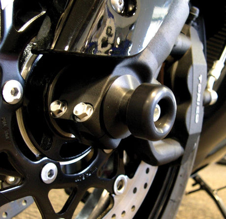 702-4949 Shogun Front Axle Sliders Black - RV and Auto Parts
