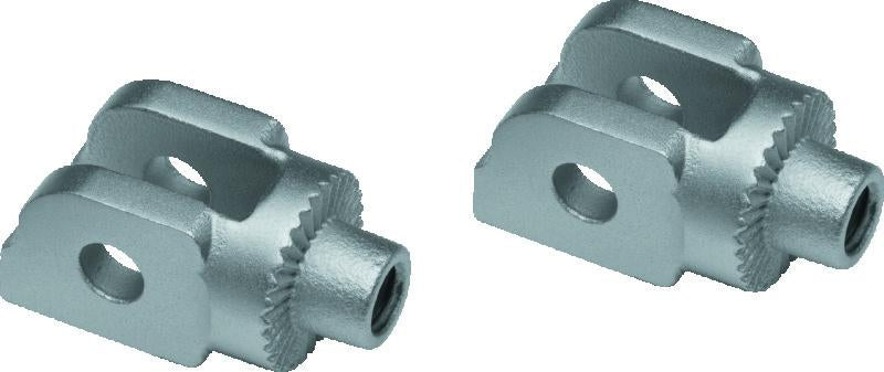 Kuryakyn 8902 Kuryakyn Splined Peg Adapter BMW Silver - 8902
