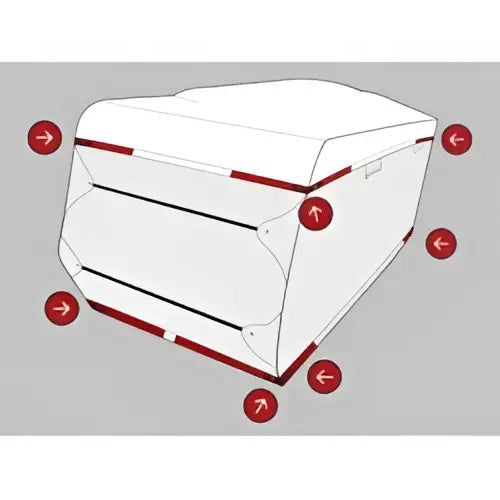74845 Adco Covers RV Cover Fits 28 Foot 7 Inch To 31 Foot 6 Inch - Travel Trailer Cover