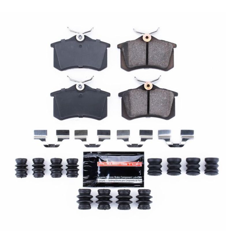 PowerStop Z23-340A Power Stop 03-04 Audi A4 Rear Z23 Evolution Sport Brake Pads w/Hardware