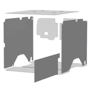 Exploded view of van interior paneling with Legend Fleet Duratherm wall liner