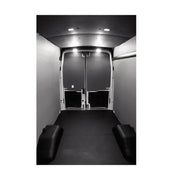 Empty van interior with Legend Fleet Duratherm Ceiling Liner Kit for Duratherm ceiling durability