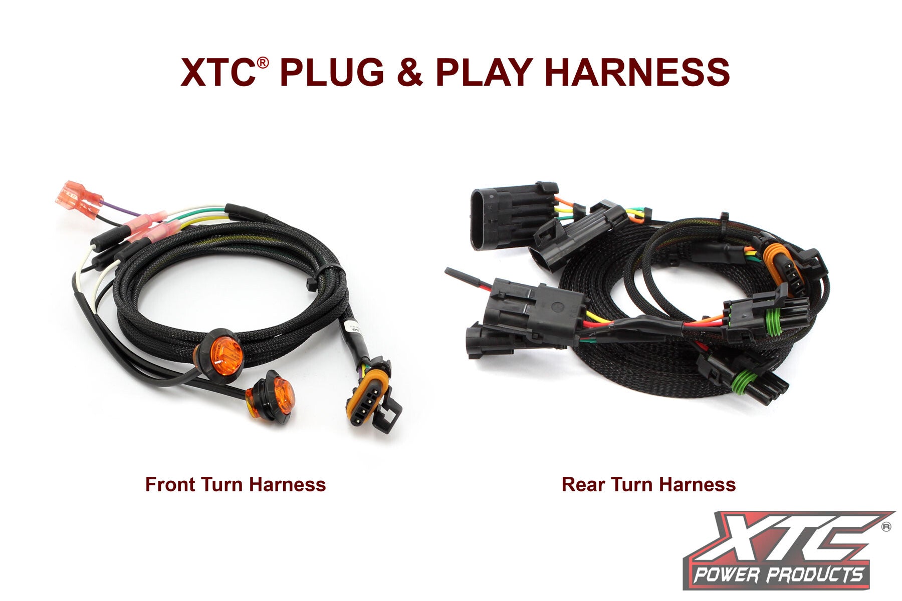XTC Power Products Auto Turn Signal KIT W Illumination ATS-L-CAN-Mavr-DRL - Lever Front Drl Lights