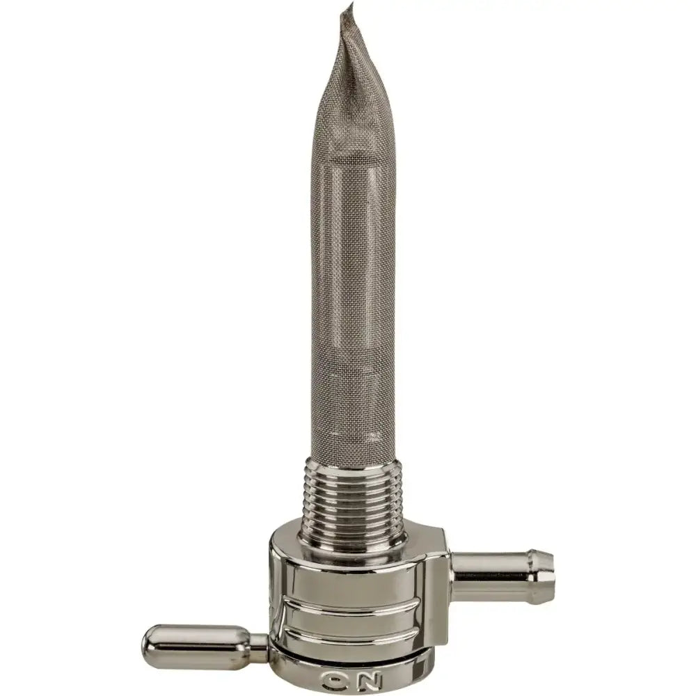 GOLAN 75-516S-CS 3/8 Npt Petcock Straight Chrome 5/16 Hose