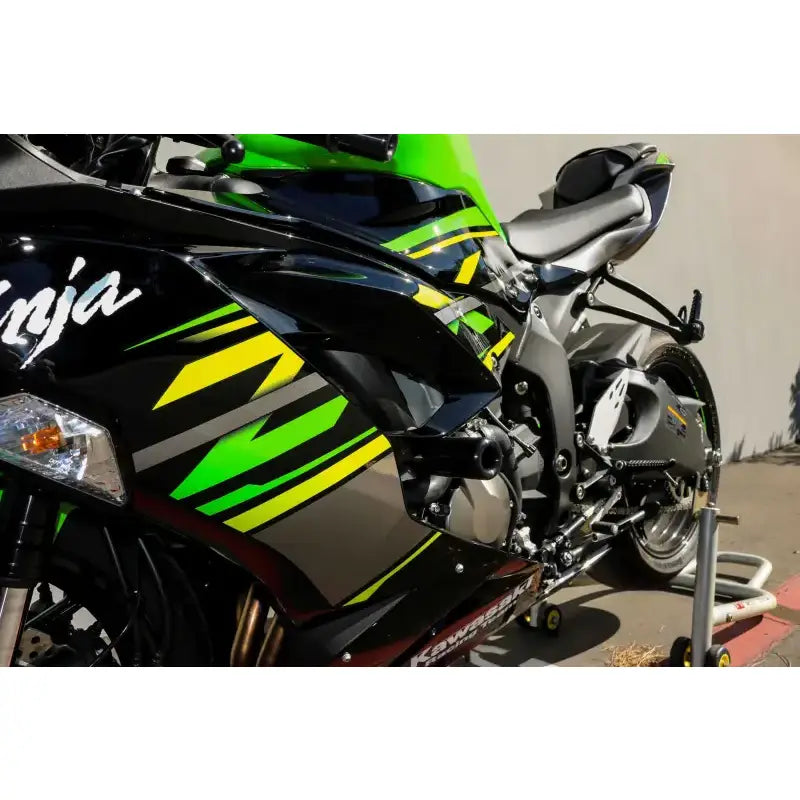 750-4459 Pr/Frame Sliders Black Kaw