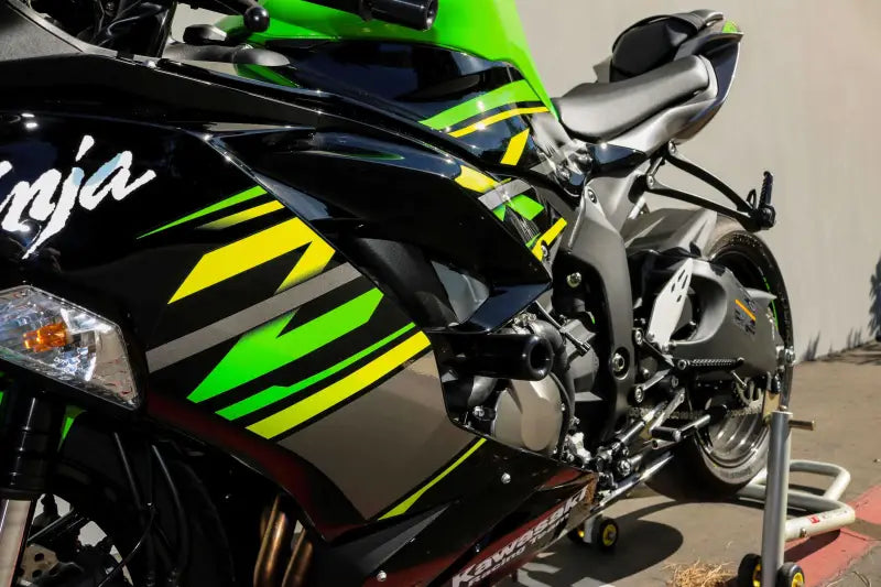 750-4459 Pr/Frame Sliders Black Kaw