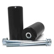 750-4839 Frame Sliders Black No Cut