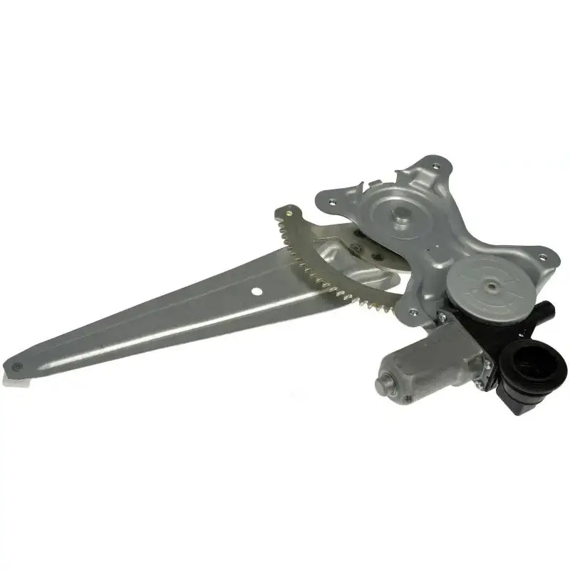 Silver metal car window regulator from Dorman for easy window fixes