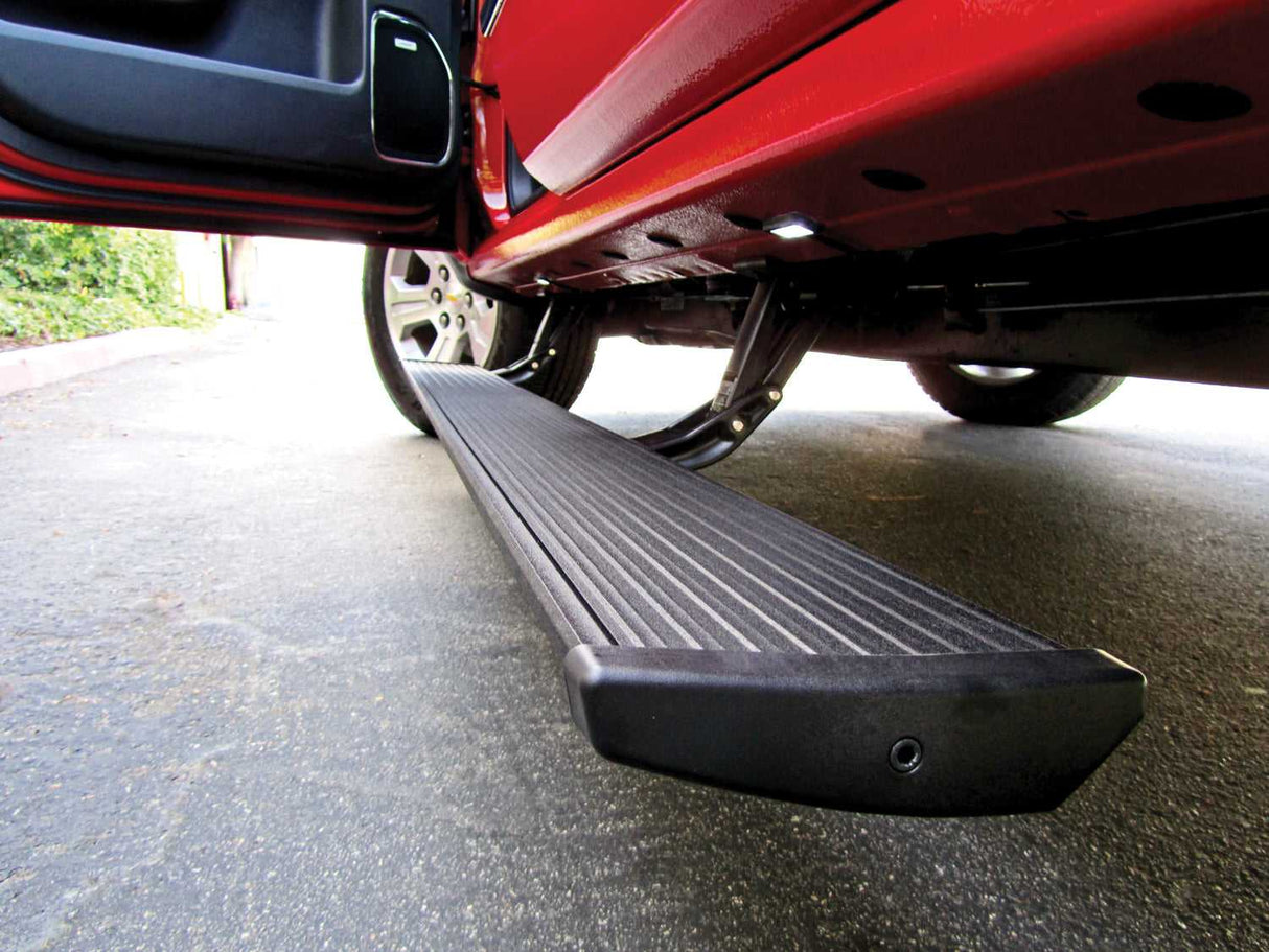 75154-01A-B Amp Research Running Board Black Textured Powder Coated