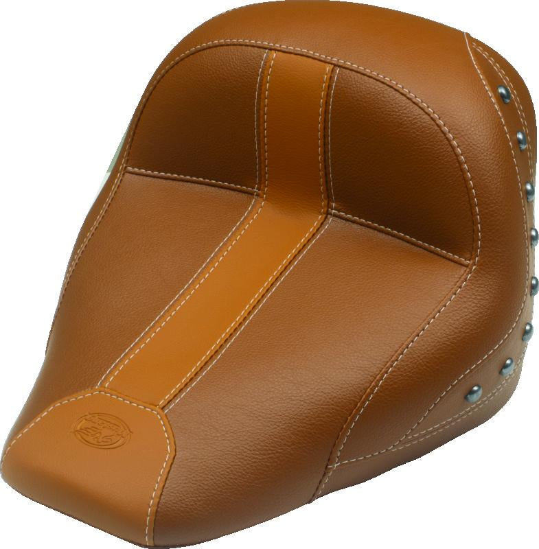 Mustang Motorcycle 79359 Mustang 06-17 Harley Dyna Wide Touring Recessed Passenger Seat - Black