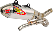 PRO Circuit Ti-6 Titanium Exhaust System 01122525G - T-6 Stainless