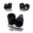 755-6759 Shogun Complete Slider Kit Black - RV and Auto Parts