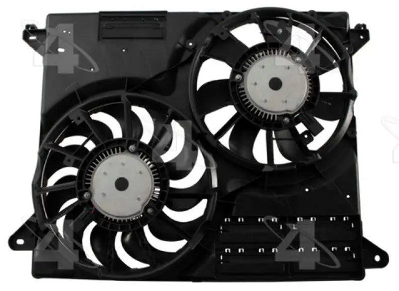 Black Four Seasons rad cond fan dual cooler system