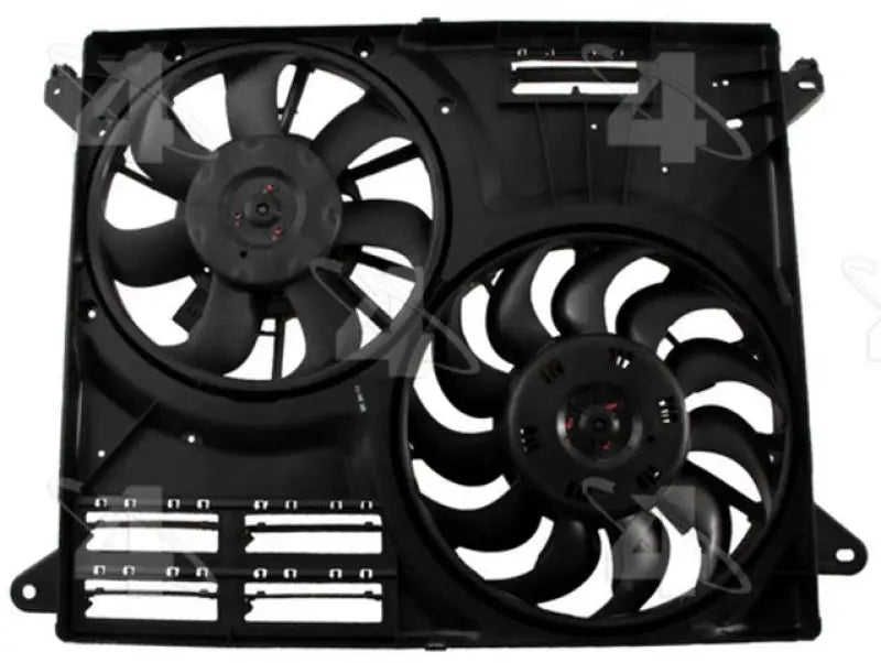 Black Four Seasons rad cond fan dual cooler system 75955