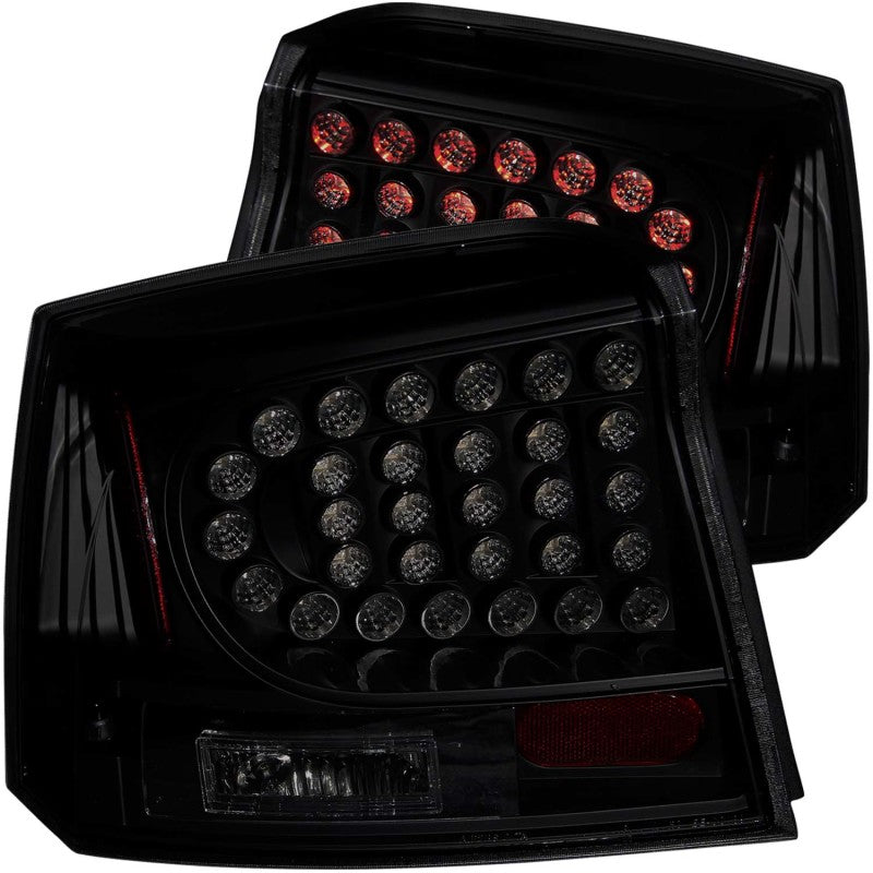 ANZO 321229 ANZO 2006-2008 Dodge Charger LED Taillights Dark Smoke