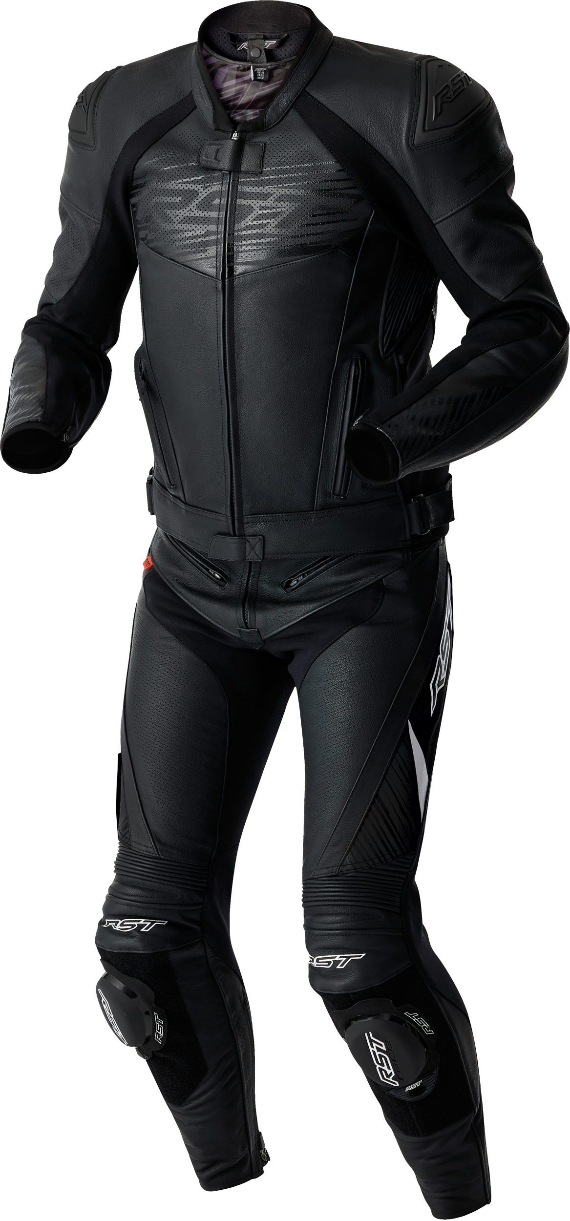 Tractech Evo D3o Jacket Black Leather 4x