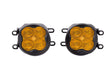 Diode Dynamics SS3 LED Pod Max Type B Kit - Yellow SAE Fog - DD6687