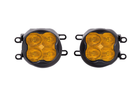 Diode Dynamics SS3 LED Pod Max Type B Kit - Yellow SAE Fog - DD6687