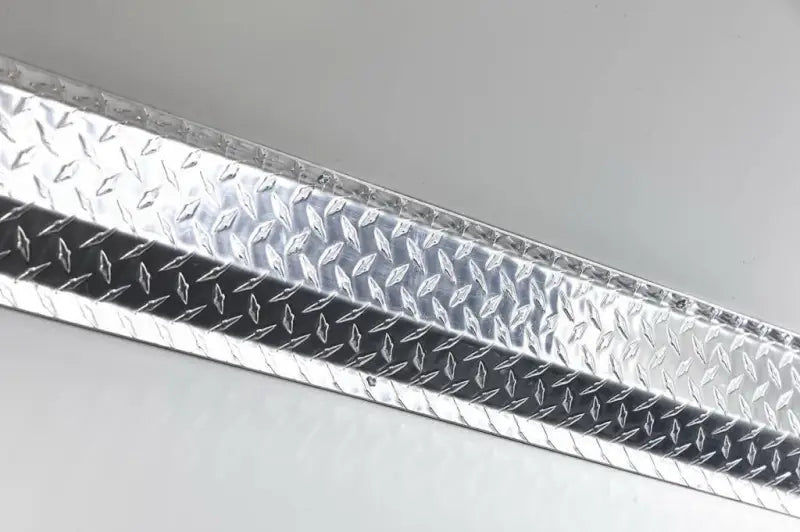 Silver Legend Fleet Aluminum Top Sill with diamond plate cover
