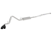 aFe 49-34109-B aFe Vulcan Series 3in 304SS Exhaust Cat-Back w/Blk Tip 2019 GM Silverado/Sierra 1500 L4-2.7L (t)