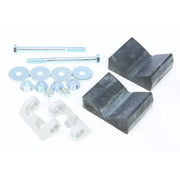 Hardware kit with rubber V-blocks for Ski Mount Kit W/T.S. Adjustable Skis S D