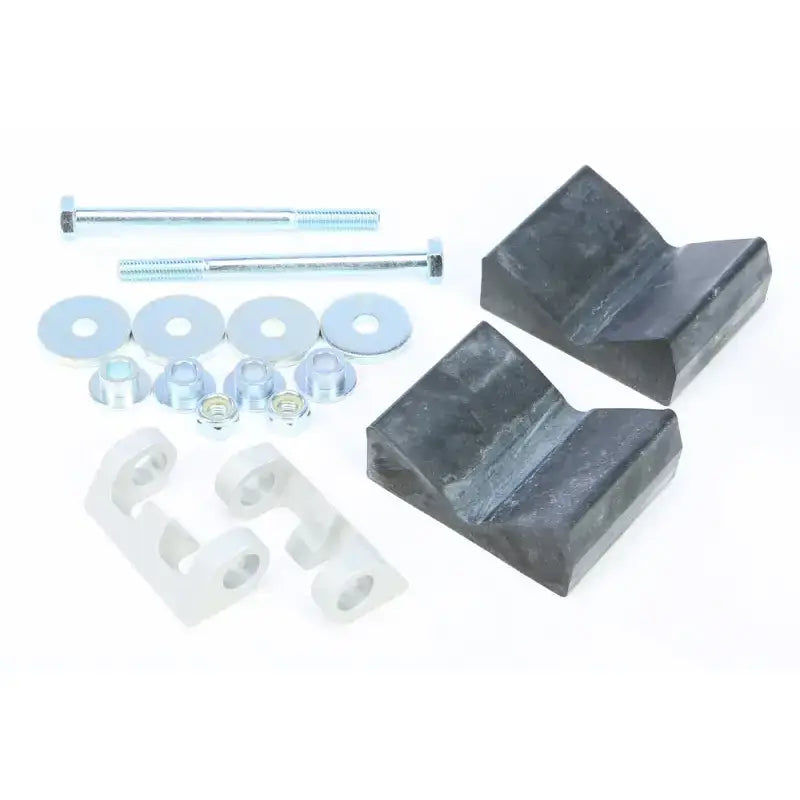 Hardware kit with rubber V-blocks for Ski Mount Kit W/T.S. Adjustable Skis S D