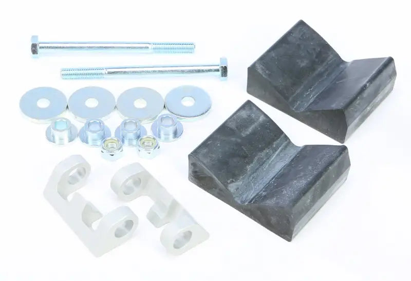 Hardware kit with rubber V-blocks for Ski Mount Kit W/T.S. Adjustable Skis S D