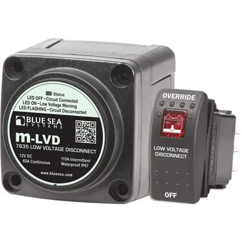 7635-BSS Blue Sea Solenoid M 65A 12V Lvd
