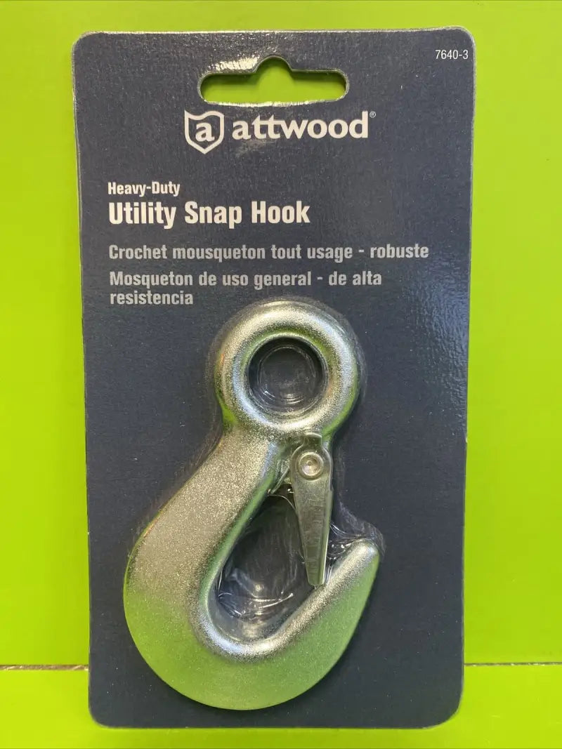 7640-3 Attwood Marine Hook-Spring Snap 4'Hd